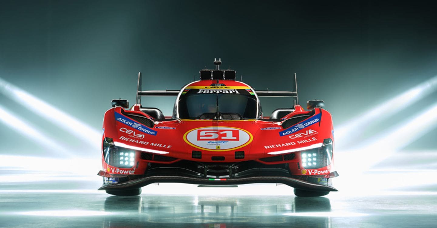 Ferrari 499P, ecco la livrea per la stagione 2026